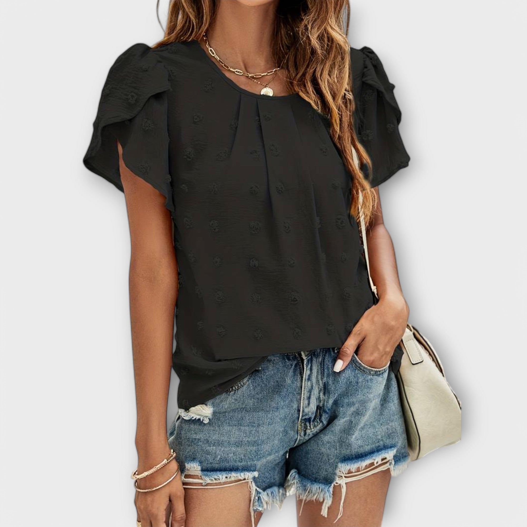 Charlotte - Blusa perfeita com poás