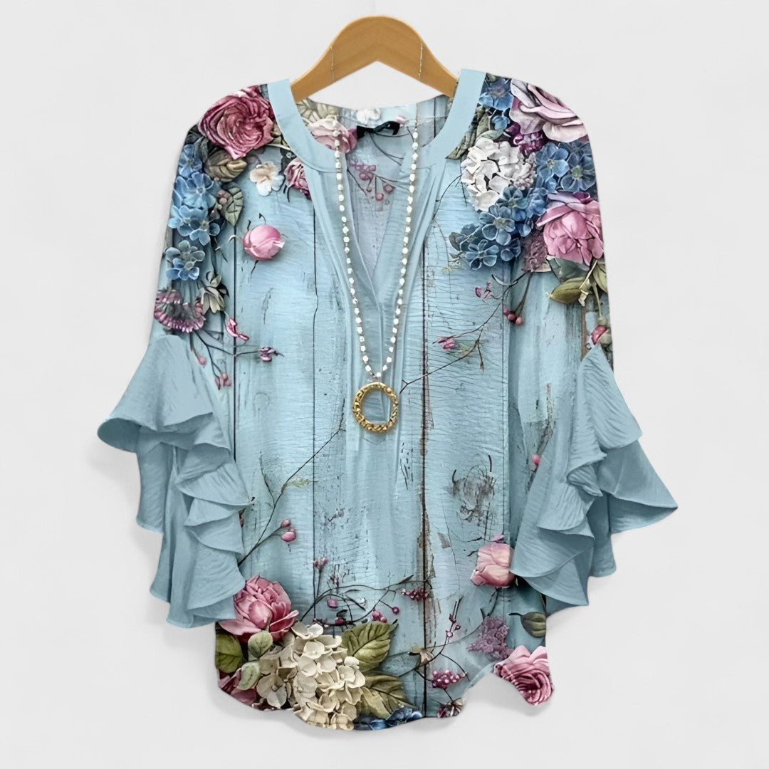 Elisabet - Blusa Casual de Verão