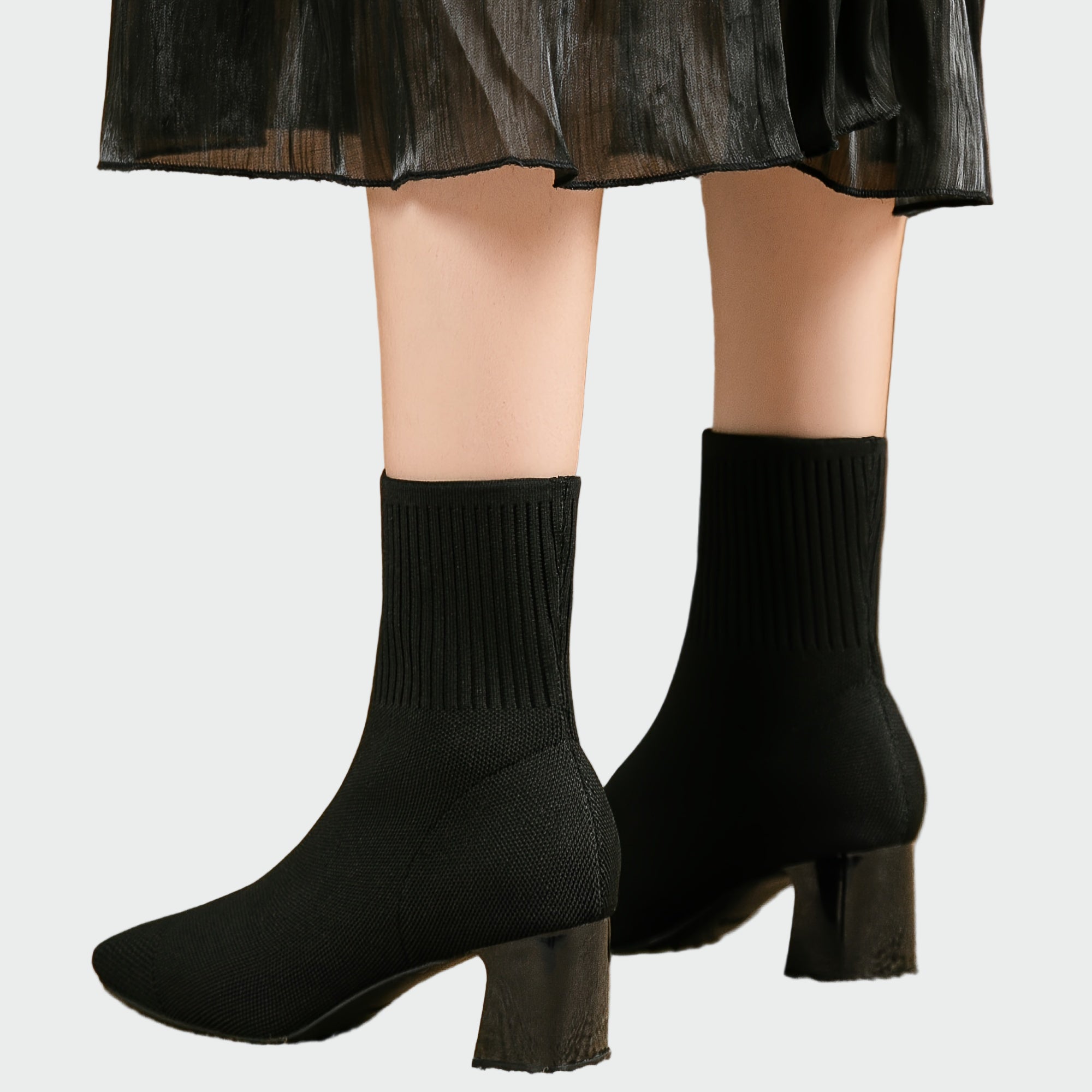 Sapatos ortopédicos tricotados