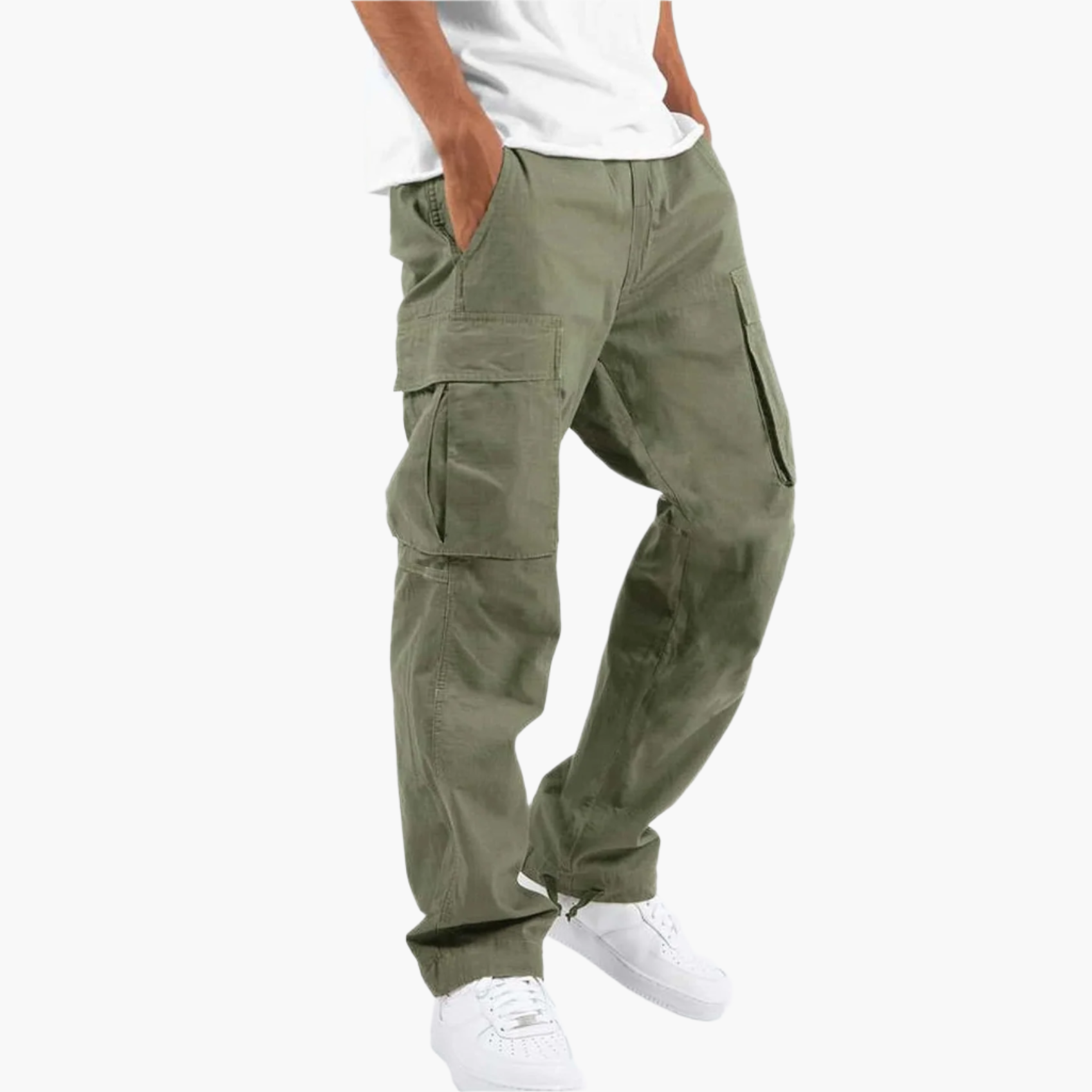 Tomáš – Calças Cargo Masculinas com Muitos Bolsos para Estilo Casual e Lazer