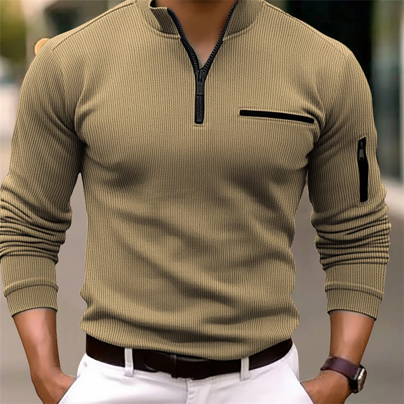Gusteous - Camisa de Manga Longa com Fecho
