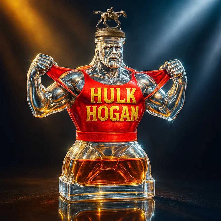 1953-2025 Whisky HULK HOGAN Garrafa Comemorativa