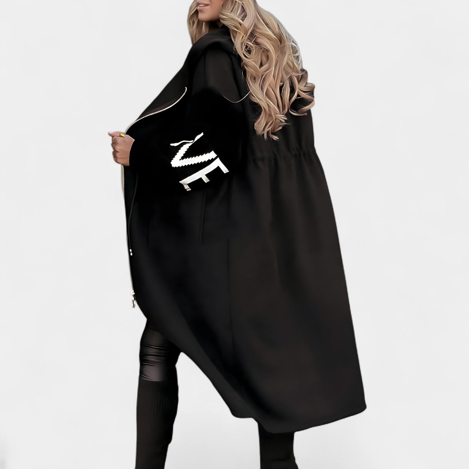 Jana – Cardigan de casaco com capuz