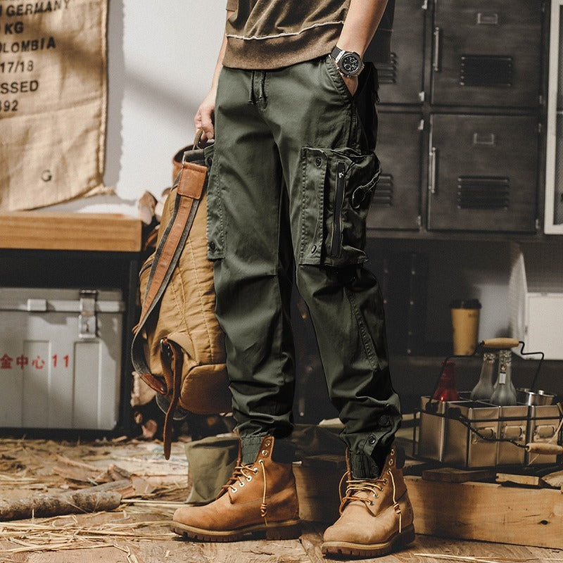 Lukáš – Calças de Trabalho Masculinas Funcionais em Estilo Outdoor