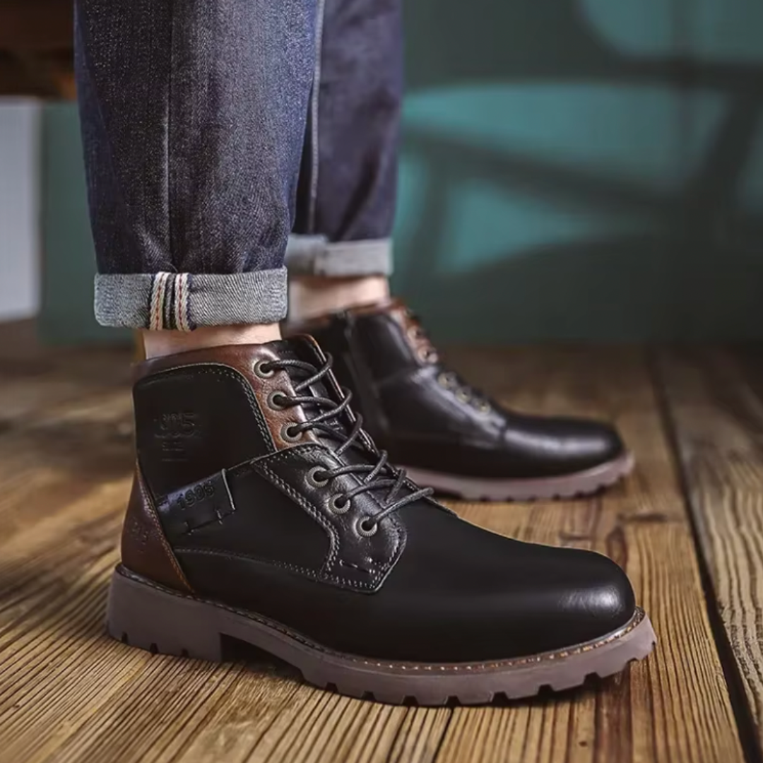 Lukáš – Botas de Couro Vintage