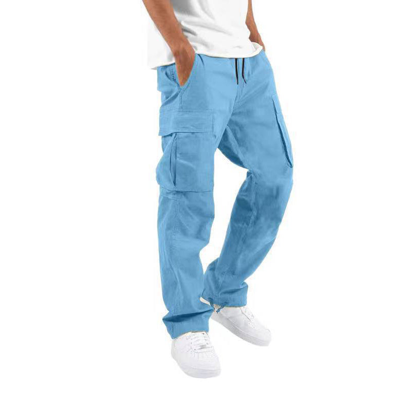 Tomáš – Calças Cargo Masculinas com Corte Largo – Calças Casuais e de Trabalho
