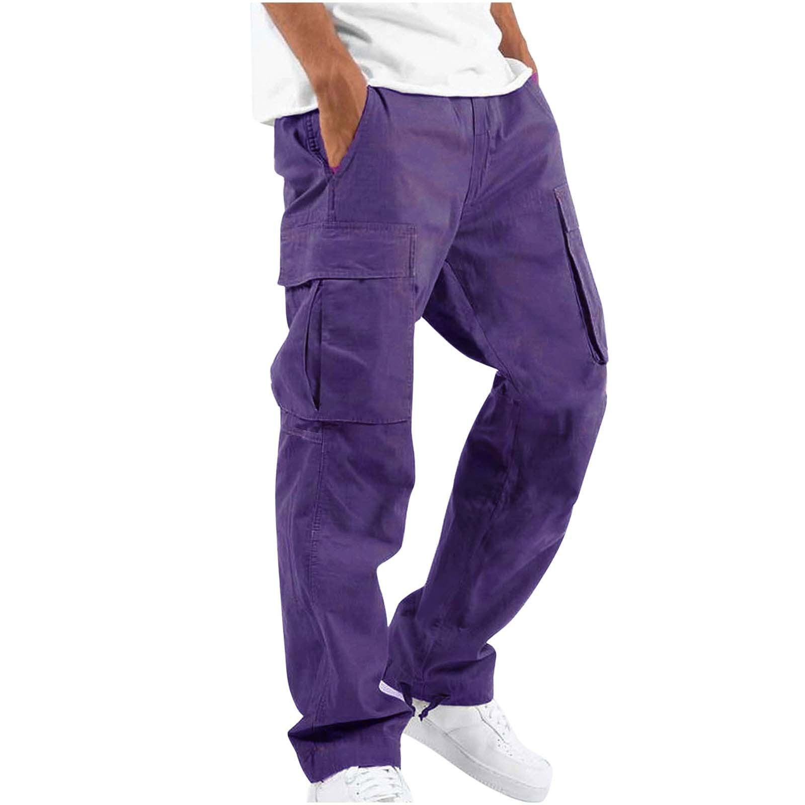 Tomáš – Calças Cargo Masculinas com Corte Largo – Calças Casuais e de Trabalho