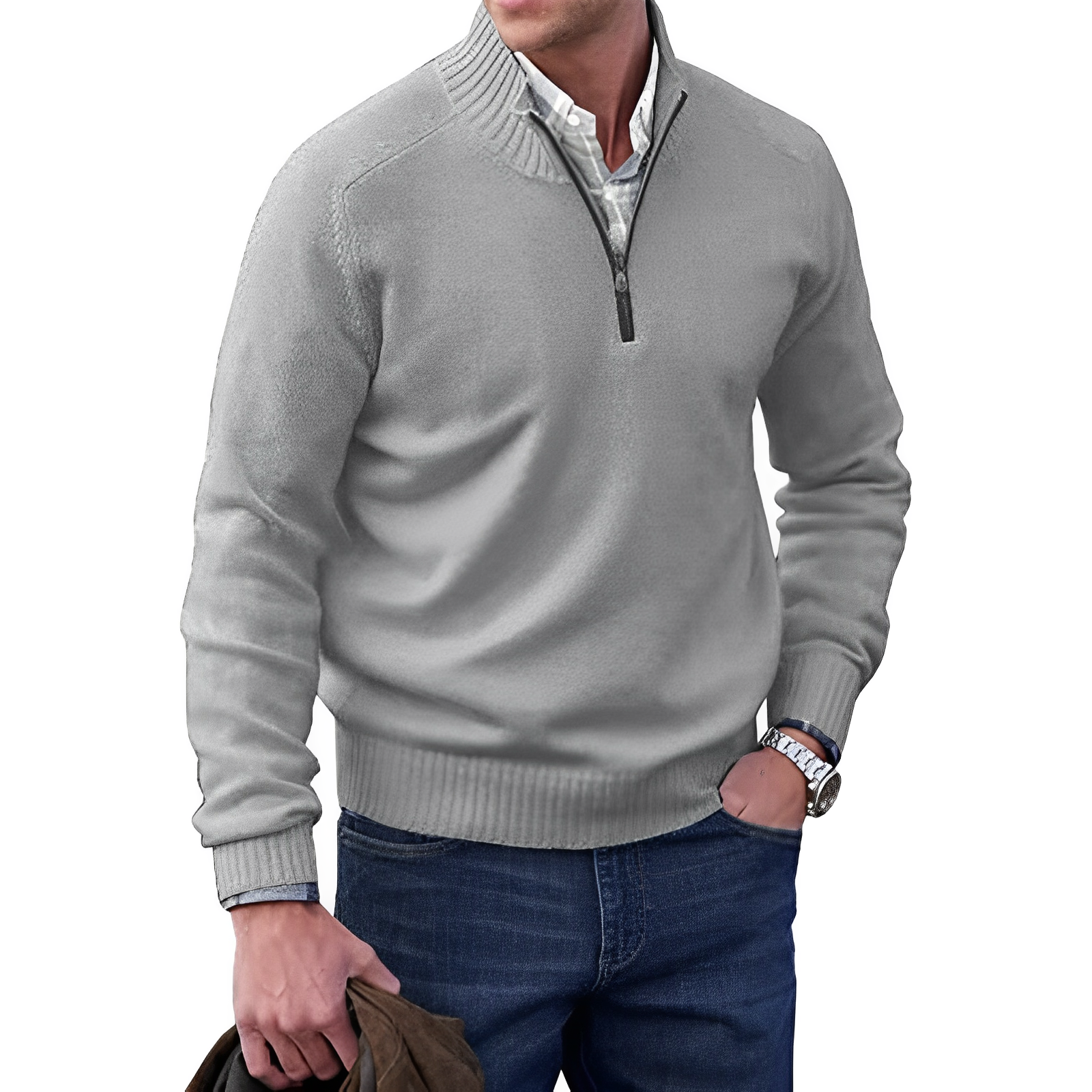 Martin – Pullover Masculino com Zíper