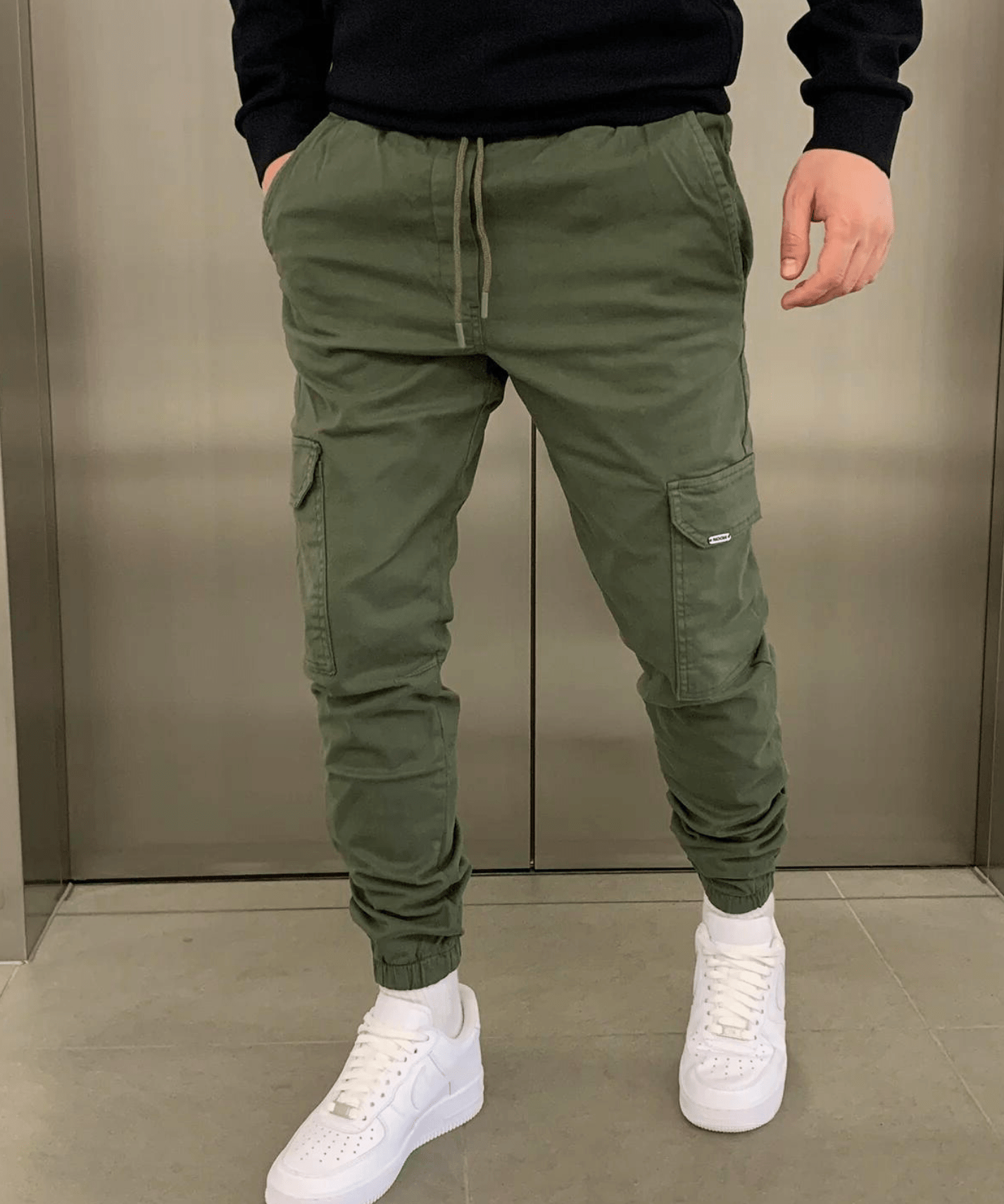 FlexFit - Calças Jogger Cargo