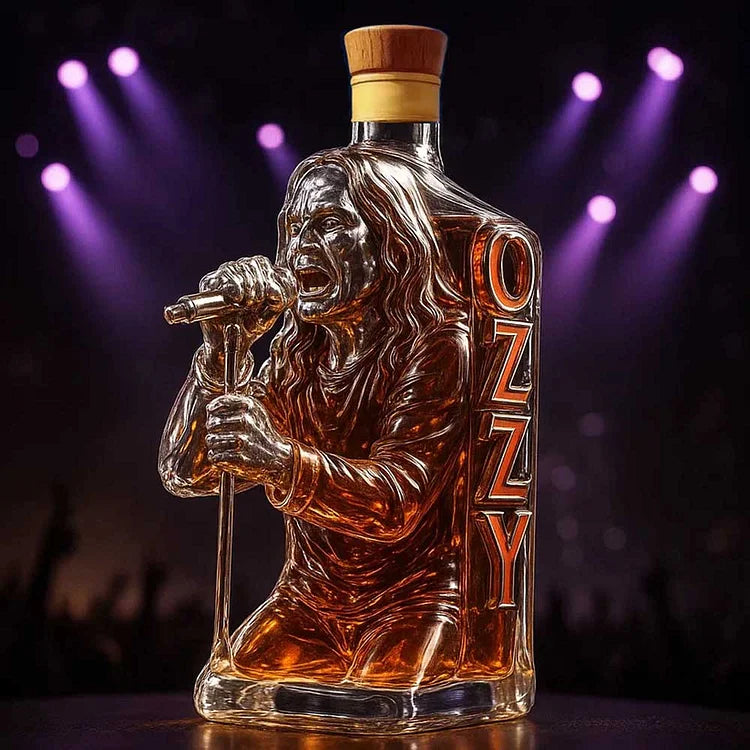 2025 Ozzy Osbourne Tour Final Comemorativa Garrafa de Whisky