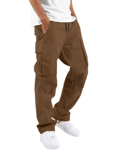 Tomáš – Calças Cargo Masculinas com Corte Largo – Calças Casuais e de Trabalho