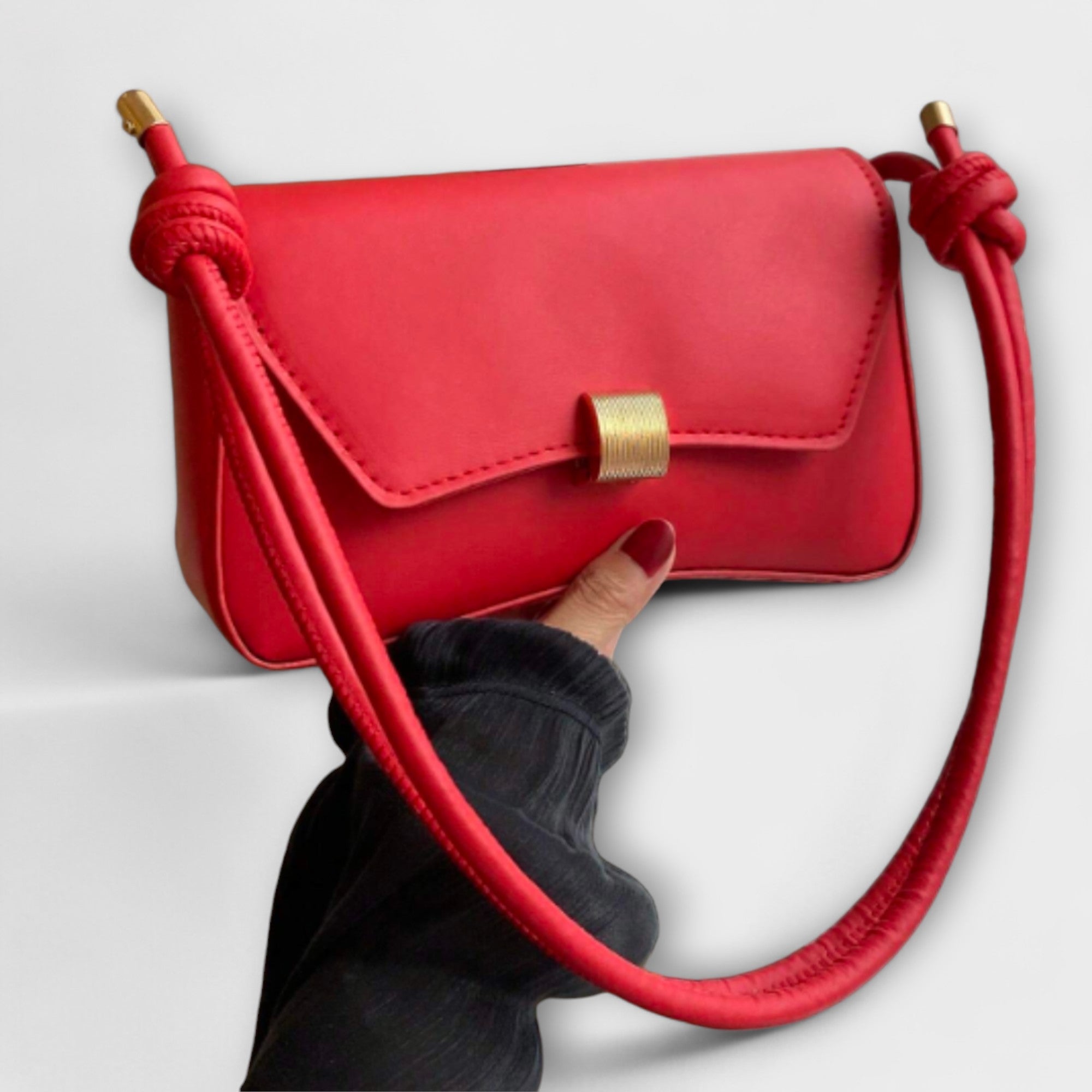 Cécile. - Bolsa Vintage com Aba