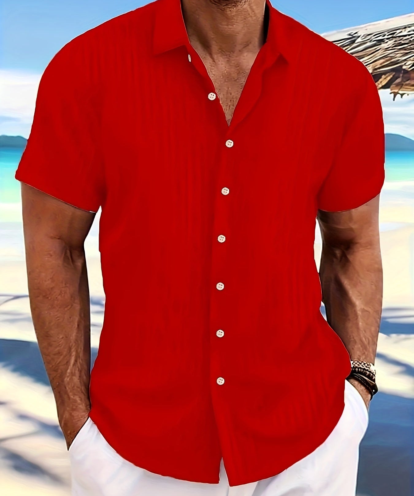 Tomáš – Camisa de Manga Curta Masculina