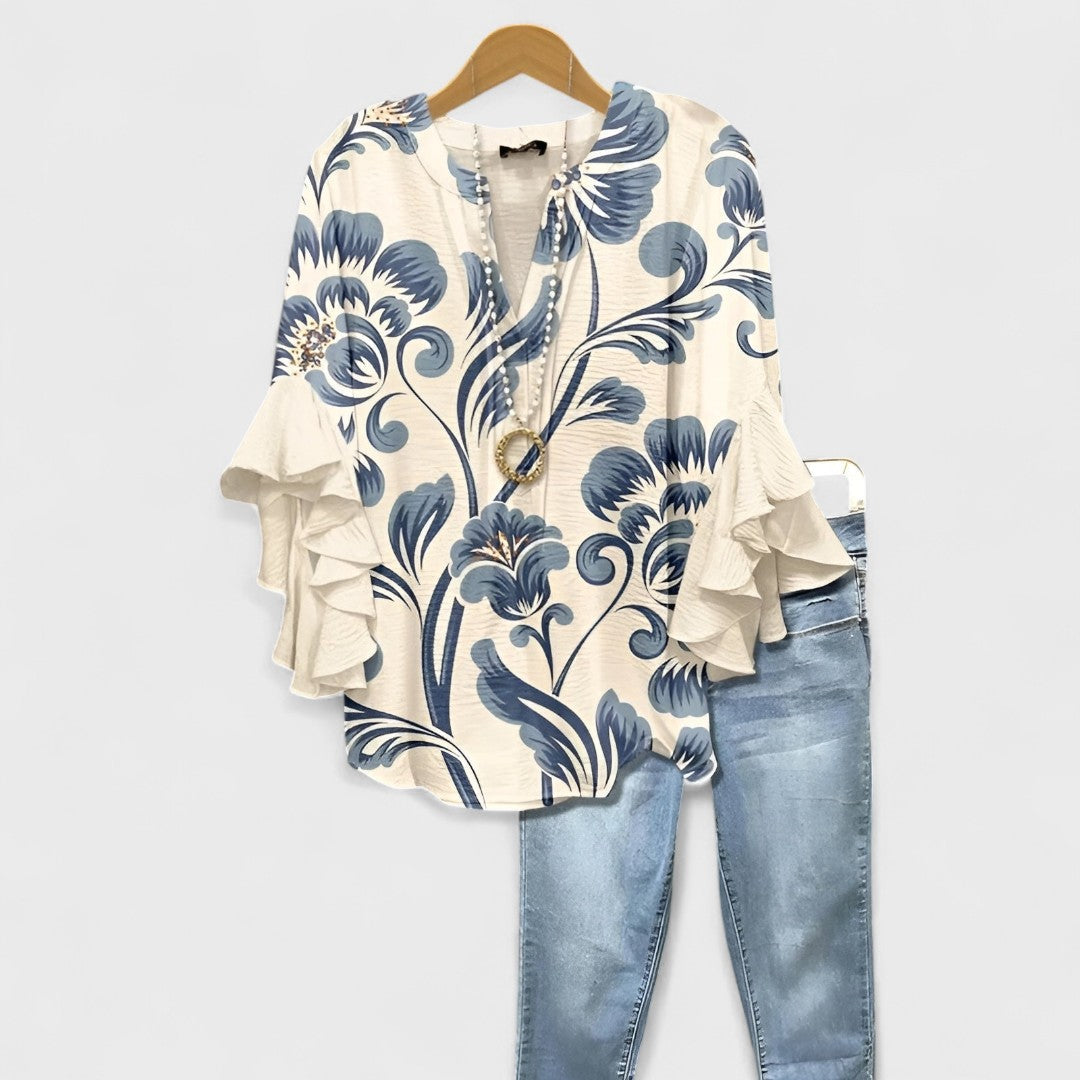Elisabet - Blusa Casual de Verão
