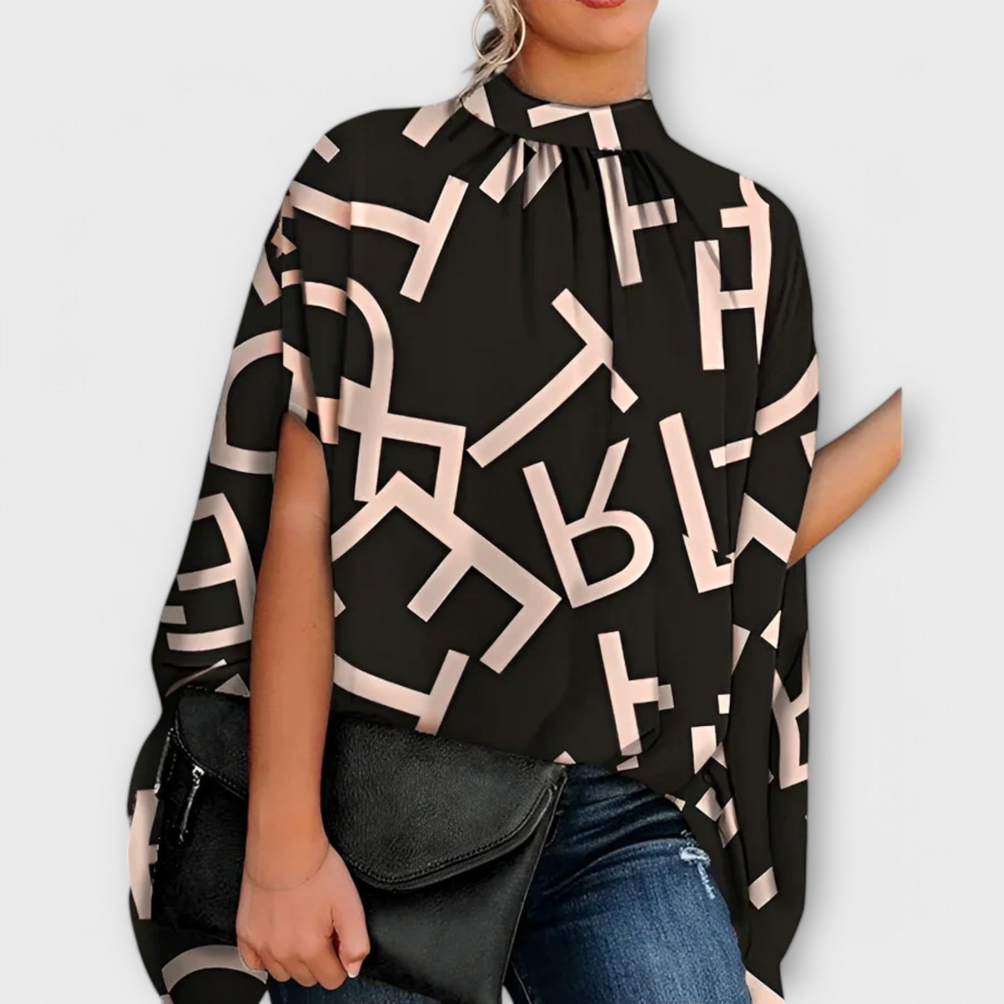 Jacqueline - Blusa de noite multifuncional