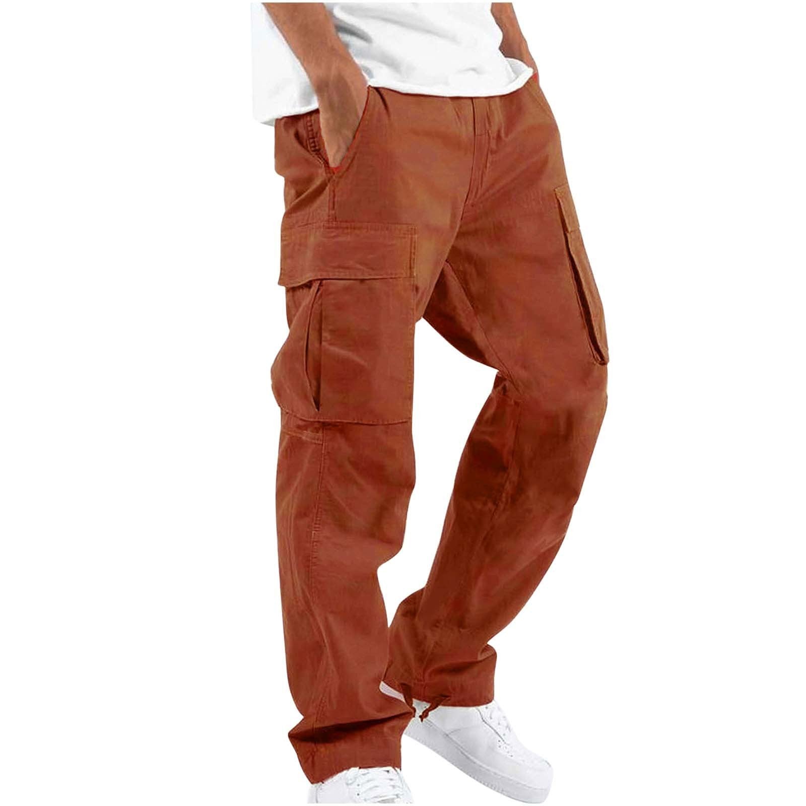 Tomáš – Calças Cargo Masculinas com Corte Largo – Calças Casuais e de Trabalho