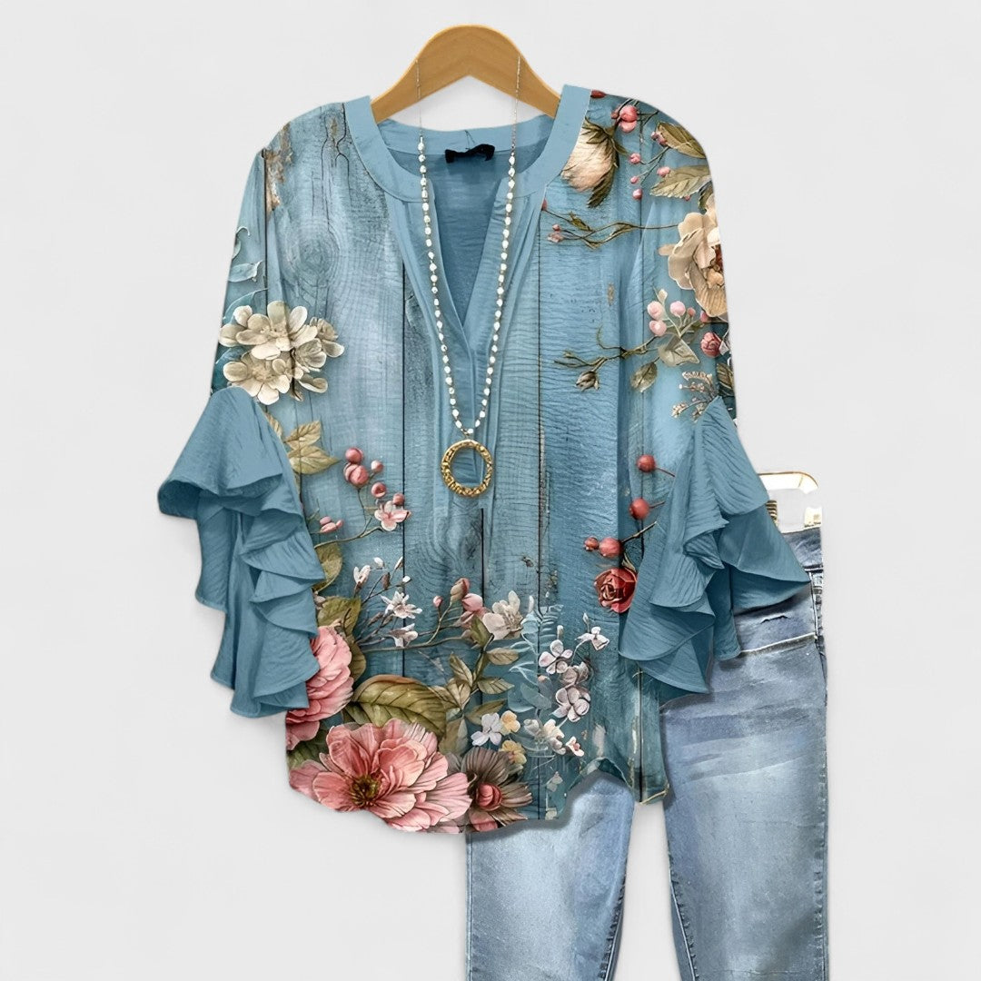 Elisabet - Blusa Casual de Verão