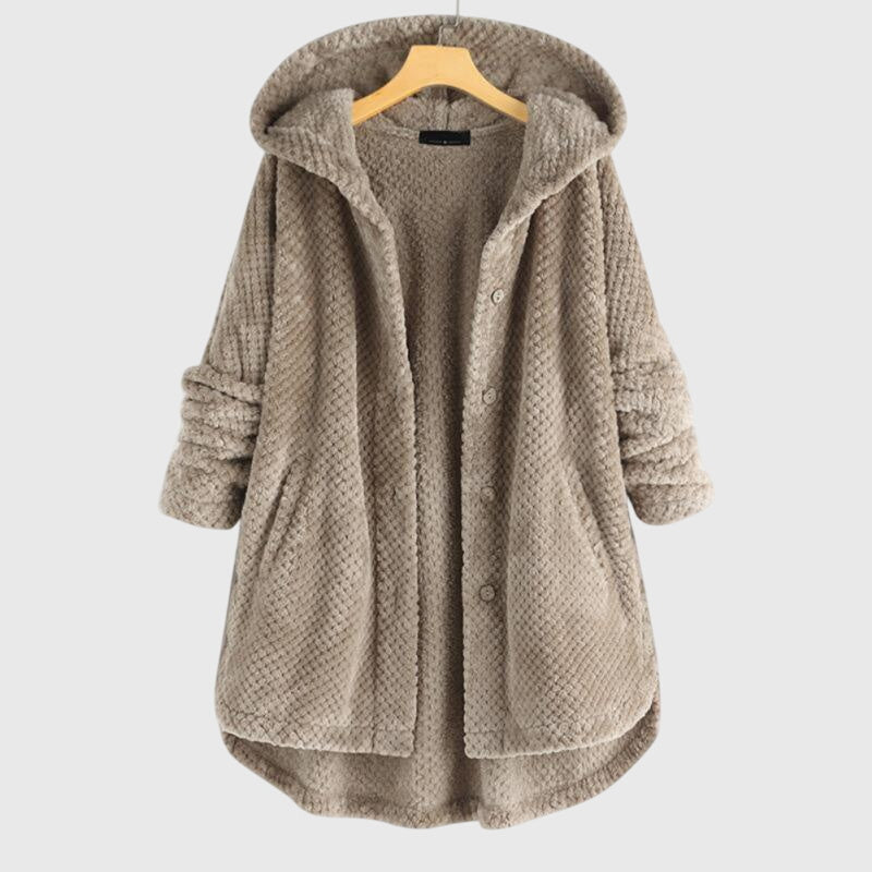 Franca™ - Casaco de fleece com capuz