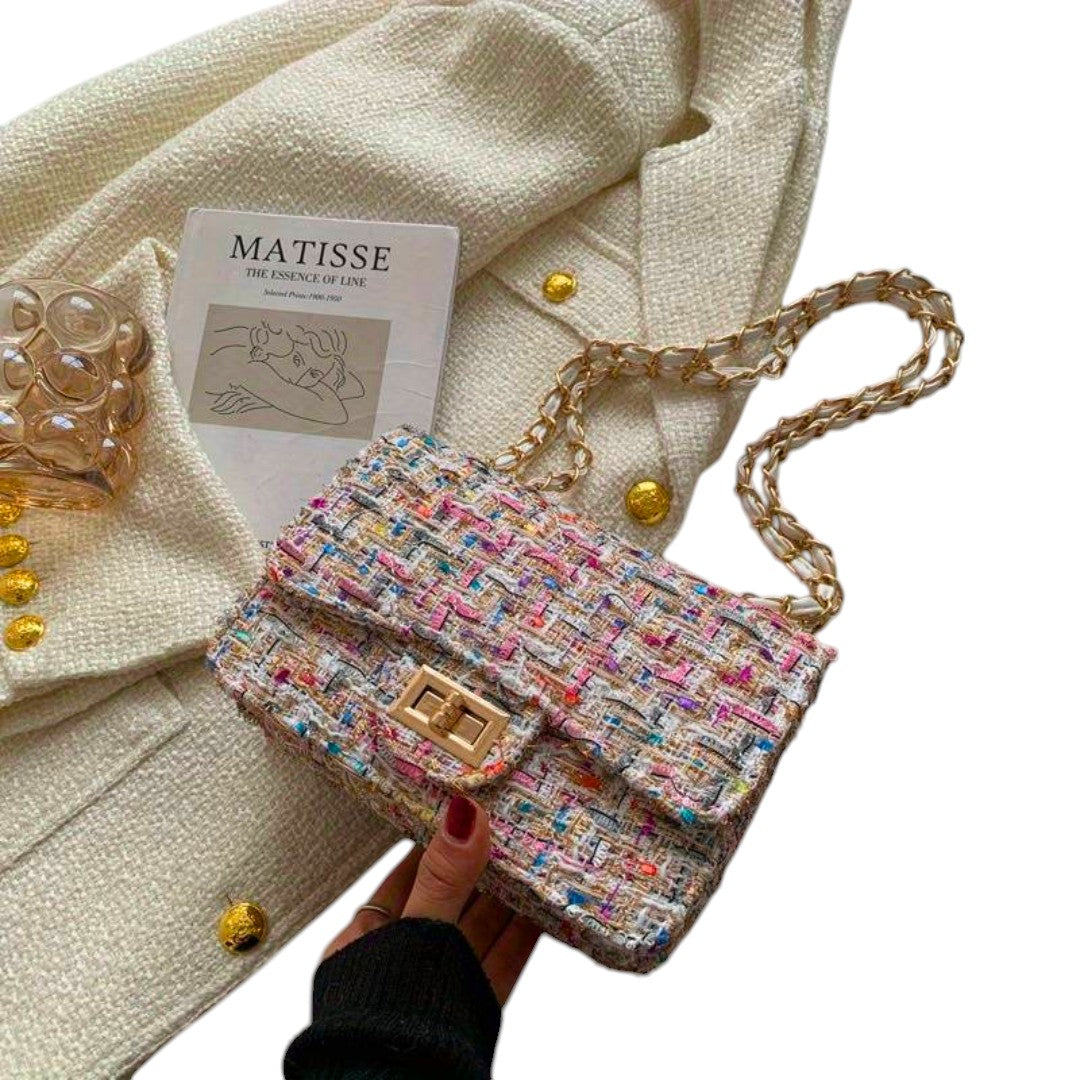 Cécile.- Bolsa de ombro feminina elegante