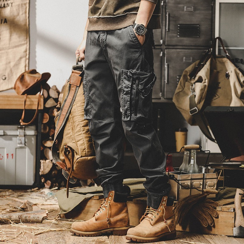 Lukáš – Calças de Trabalho Masculinas Funcionais em Estilo Outdoor