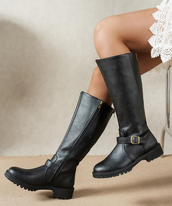 Aneta – Sapatos confortáveis de salto baixo