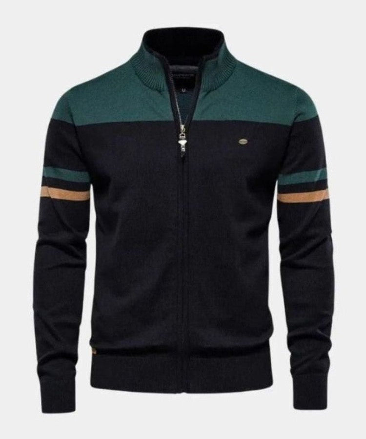 Miroslav | Cardigan de malha com zip