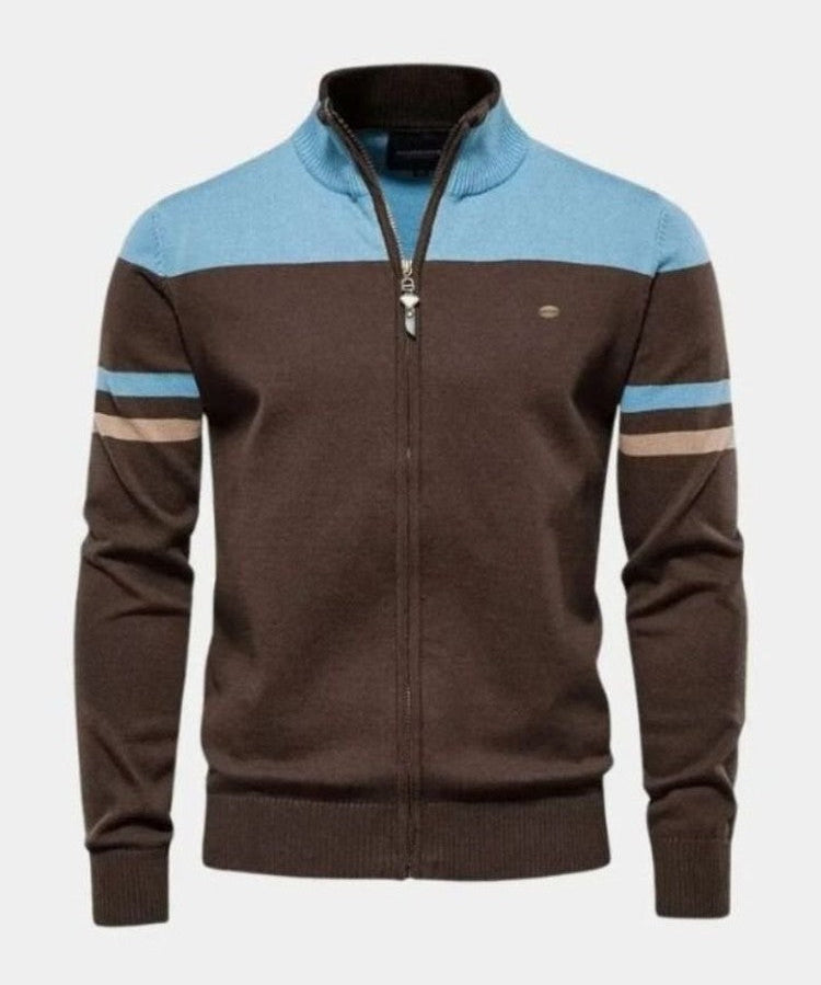 Miroslav | Cardigan de malha com zip