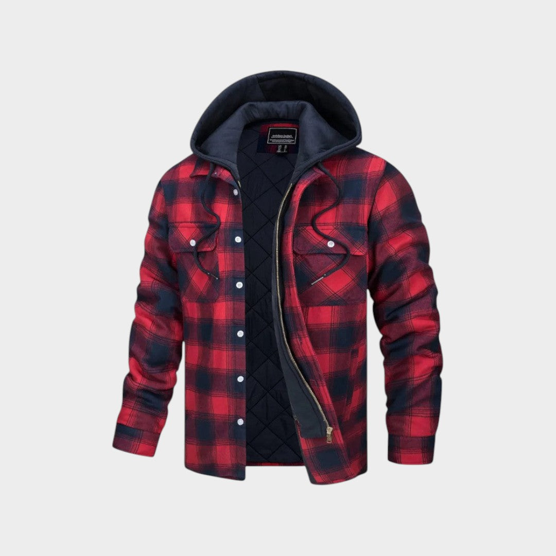 Tadeáš | Casaco masculino quente em mistura premium de lã