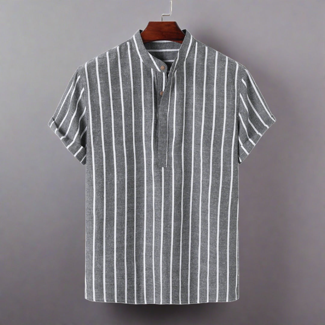 David – Camisa Masculina Listrada