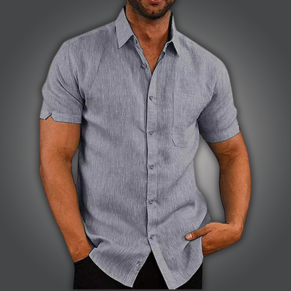 Tomáš – Camisola Polo Masculina com Botões