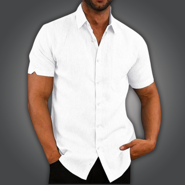 Tomáš – Camisola Polo Masculina com Botões