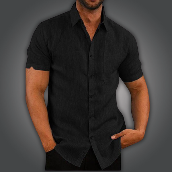 Tomáš – Camisola Polo Masculina com Botões