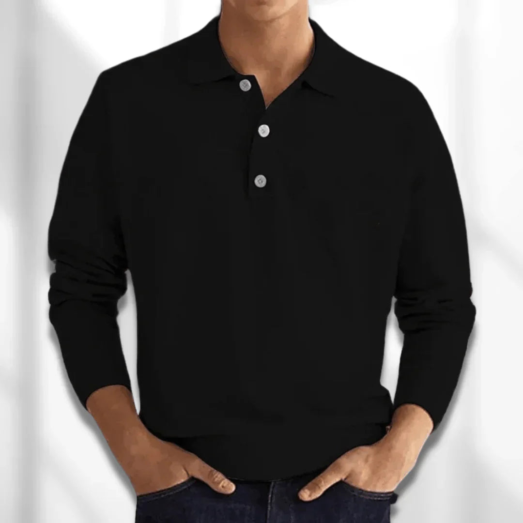 Marek – Pullover de Malha com Manga Longa