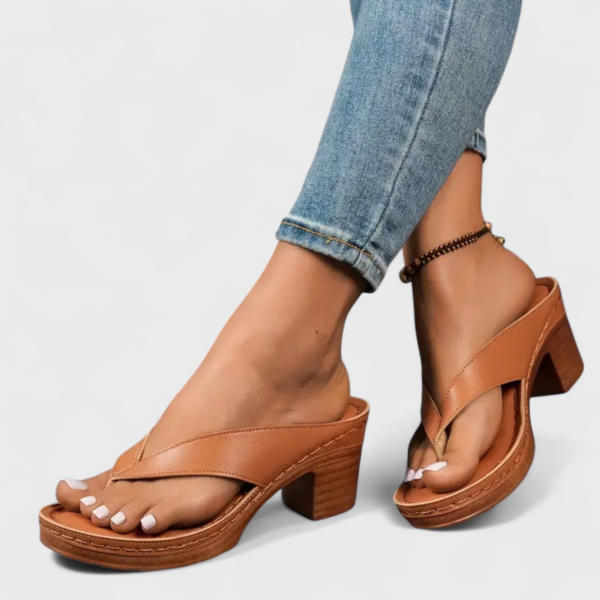 Petra - Pantufas ortopédicas com saltos