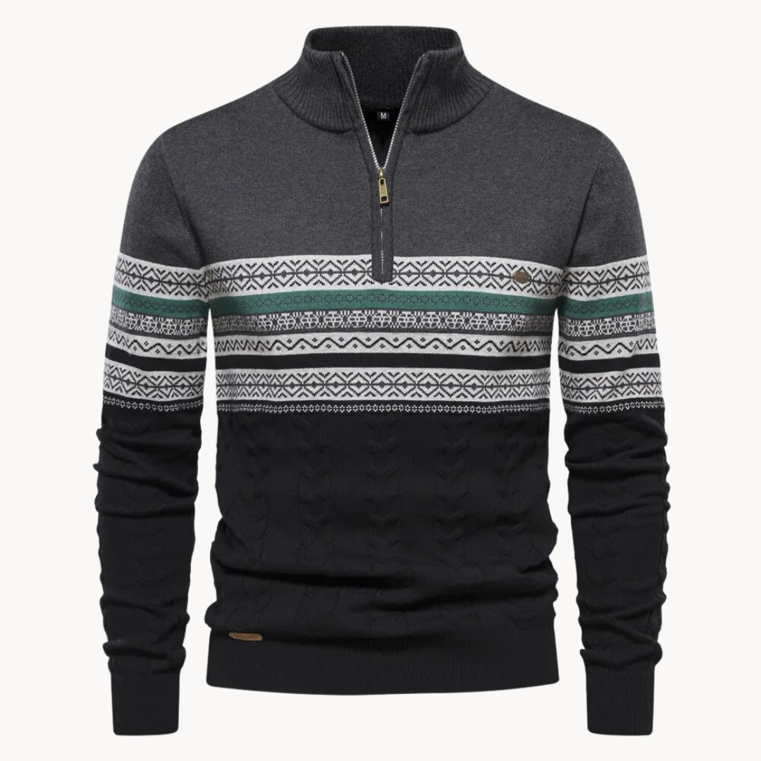 Martin - Pullover com fecho