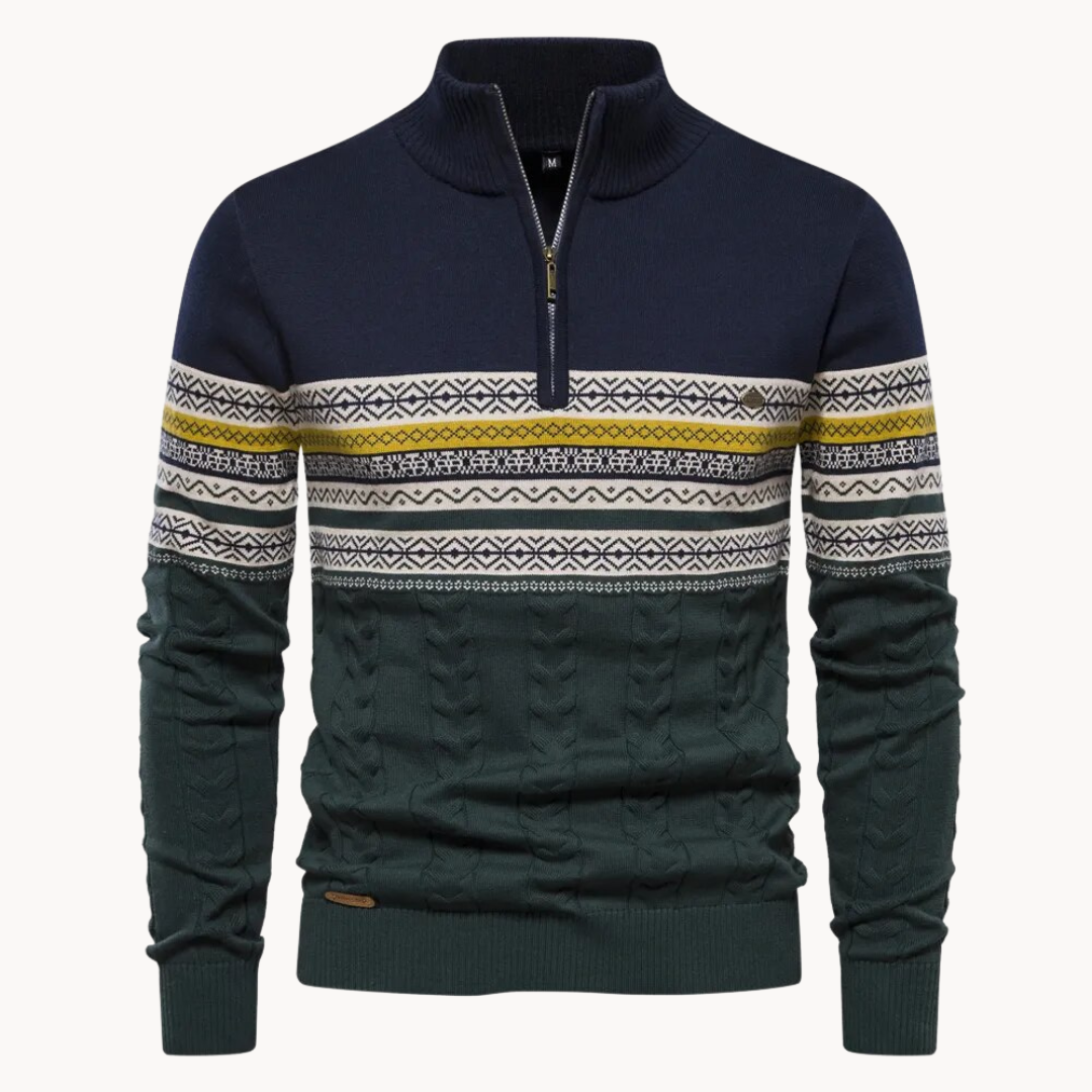 Martin - Pullover com fecho
