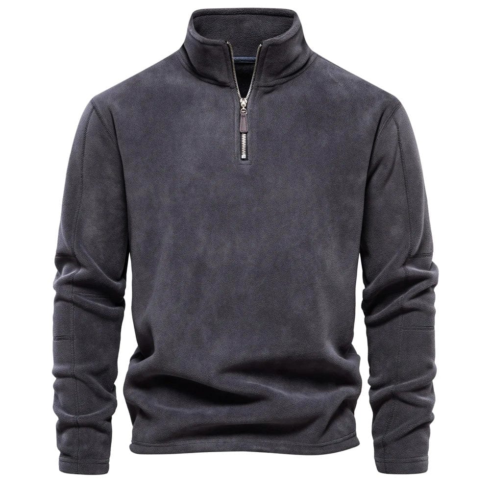 Tomáš – Pullover Masculino com Zíper 1/4