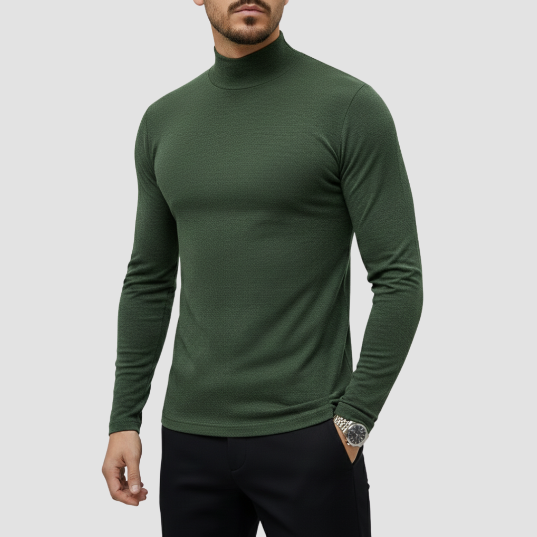 CAMISA GLEN TURTLENECK | ESTILO CLÁSSICO COM CONFIANÇA