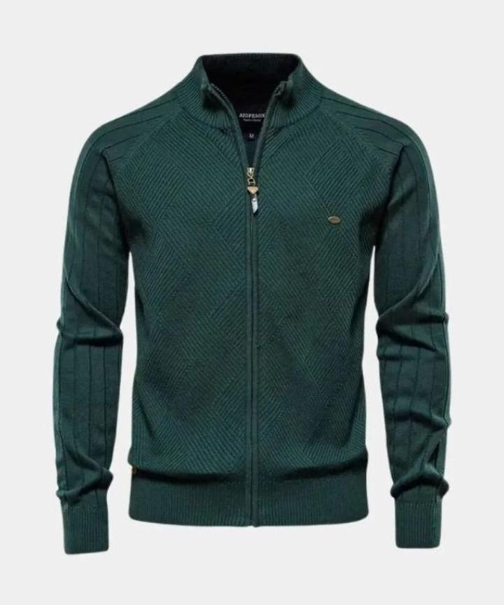 Jan | Cardigan de malha com fecho