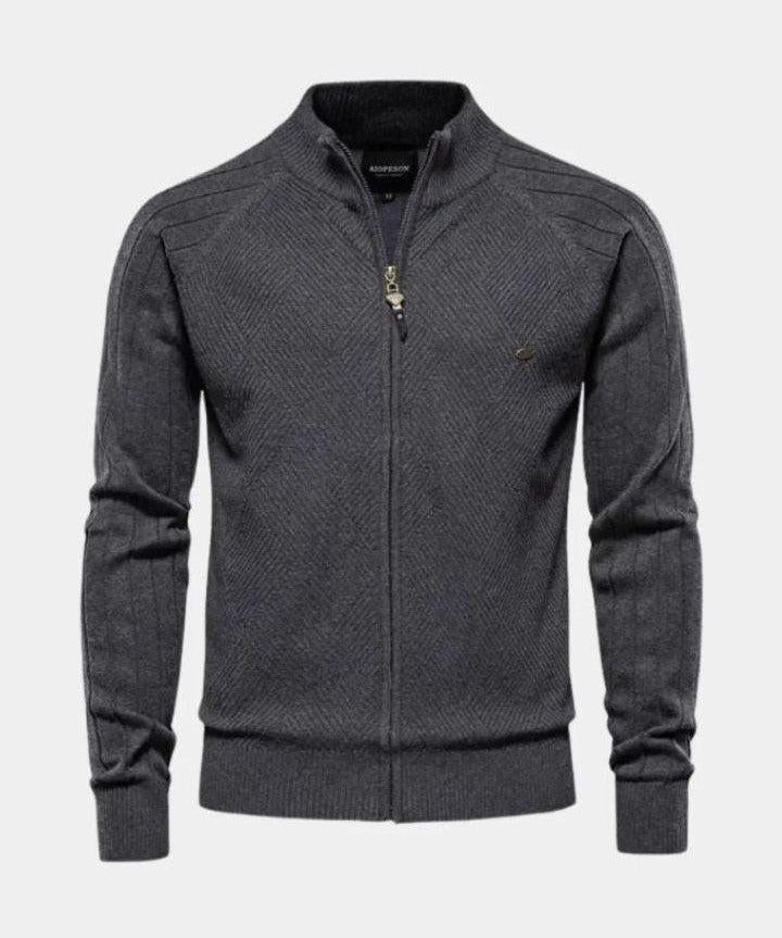 Jan | Cardigan de malha com fecho