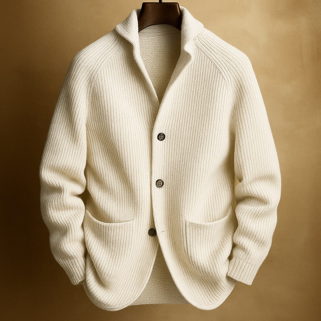 Matteo - Cardigan leve de malha