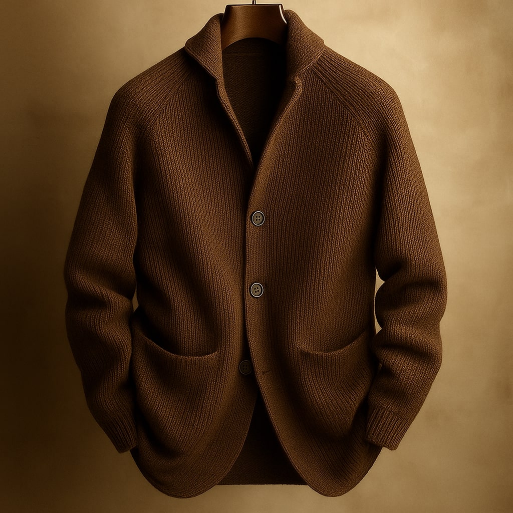Matteo - Cardigan leve de malha