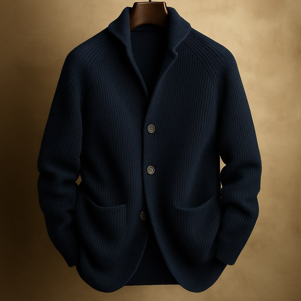 Matteo - Cardigan leve de malha