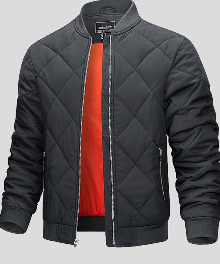 Jaroslav | Casaco bomber elegante em camurça