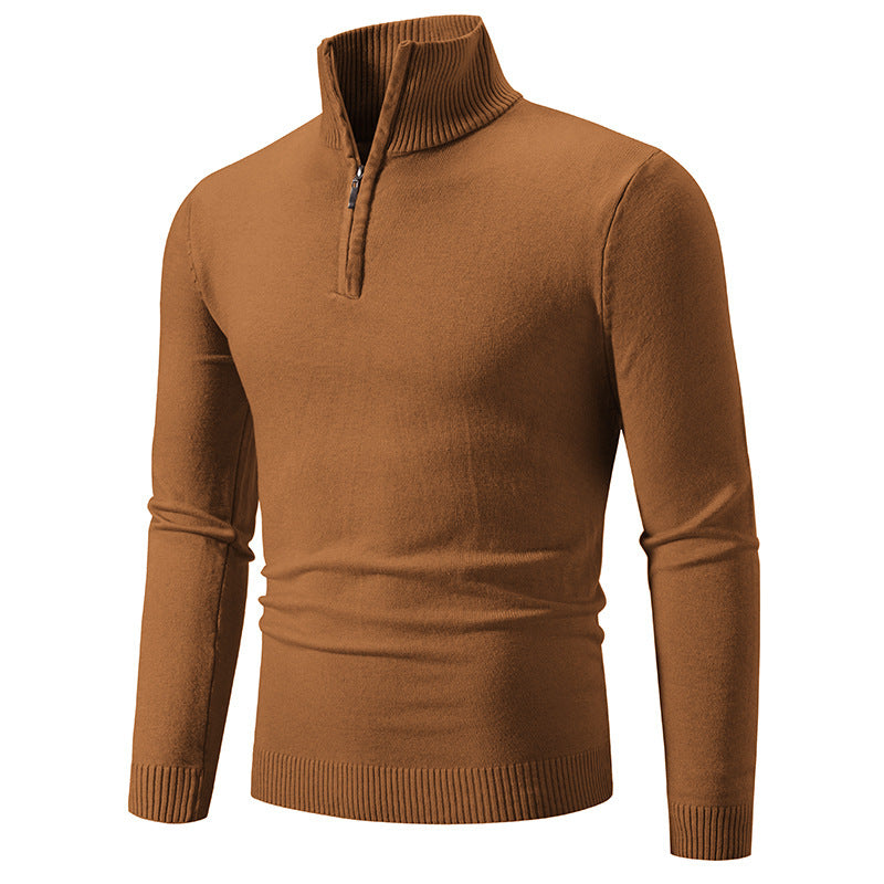 Tomáš – Pullover de Pólo com Zíper para Homens