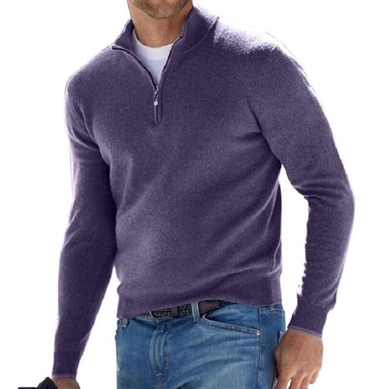 Tomáš – Sweater Masculino com Zíper