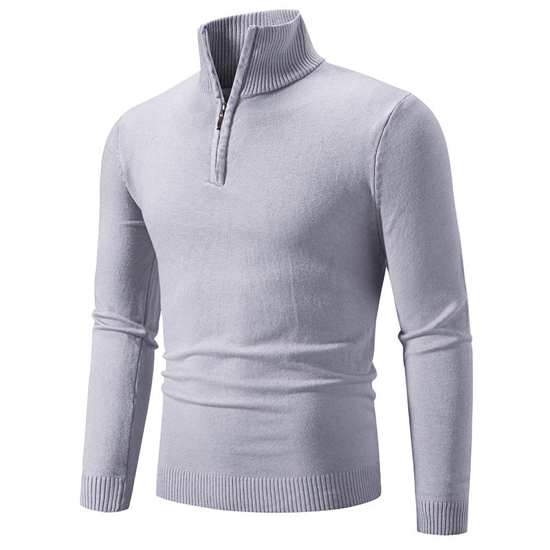 Tomáš – Pullover de Pólo com Zíper para Homens