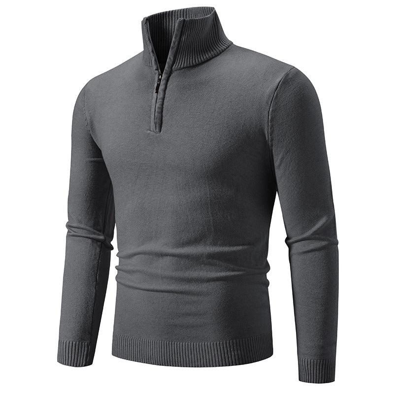 Tomáš – Pullover de Pólo com Zíper para Homens