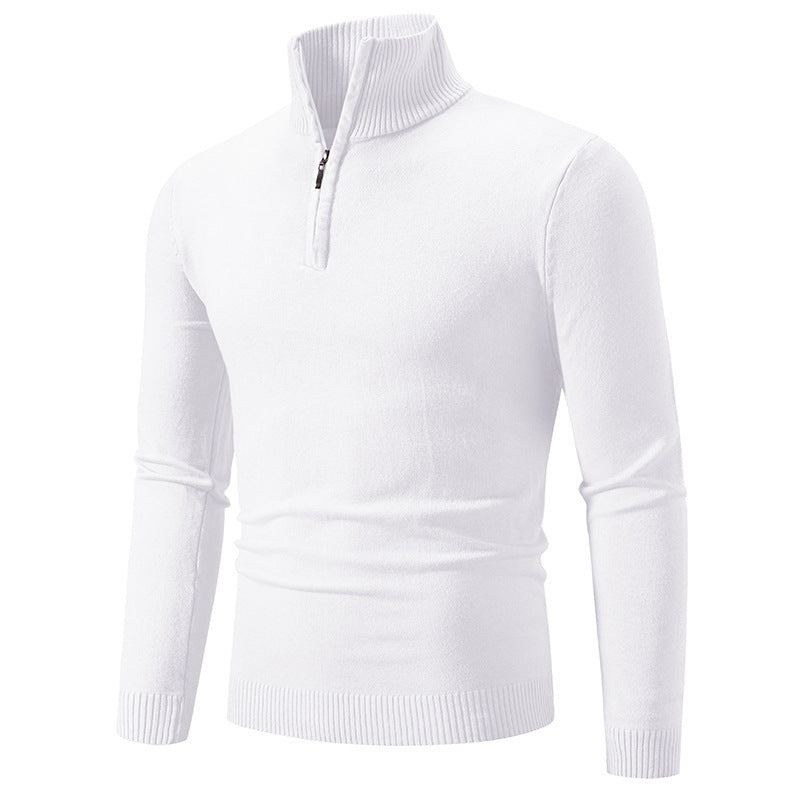 Tomáš – Pullover de Pólo com Zíper para Homens