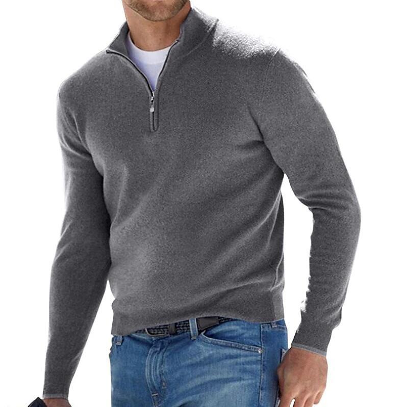 Tomáš – Sweater Masculino com Zíper